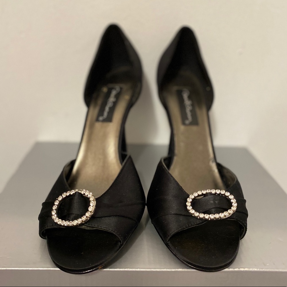 Peep toe heels